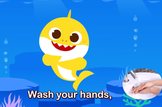 Baby Shark hand washing video helps teach children how to do it
