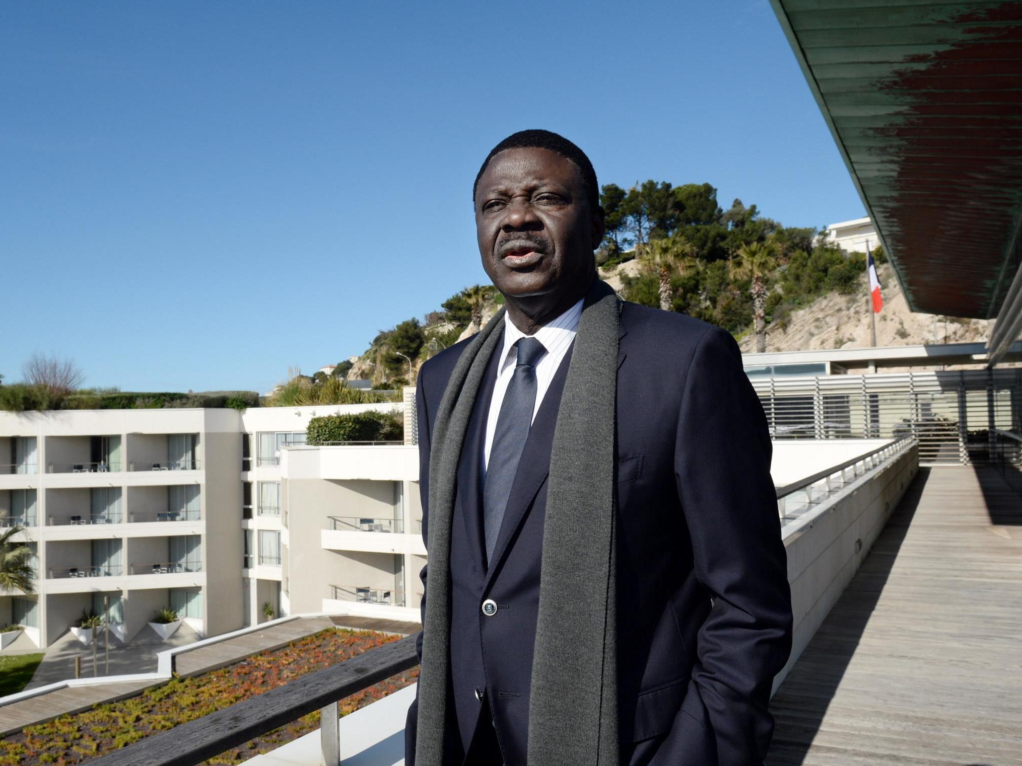 Former president of Olympique de Marseille, Pape Diouf