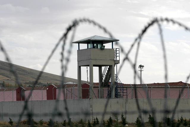 Sincan prison, outside Ankara, Turkey
