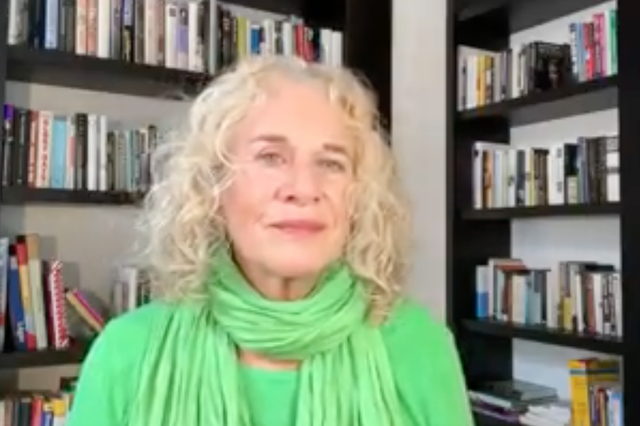 Carole King shared a new version of her classic song 'So Far Away'.