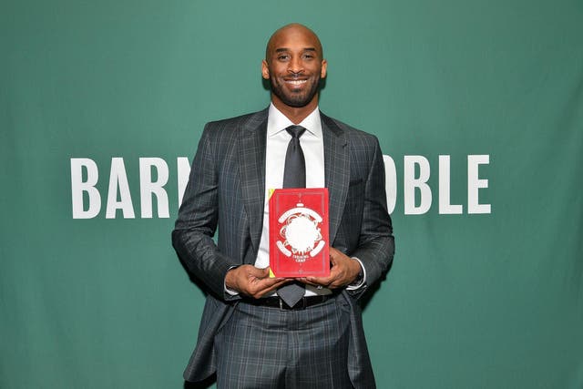Kobe Bryant promotes his book 'The Wizenard Series: Training Camp' on 20 March 2019 in New York City.