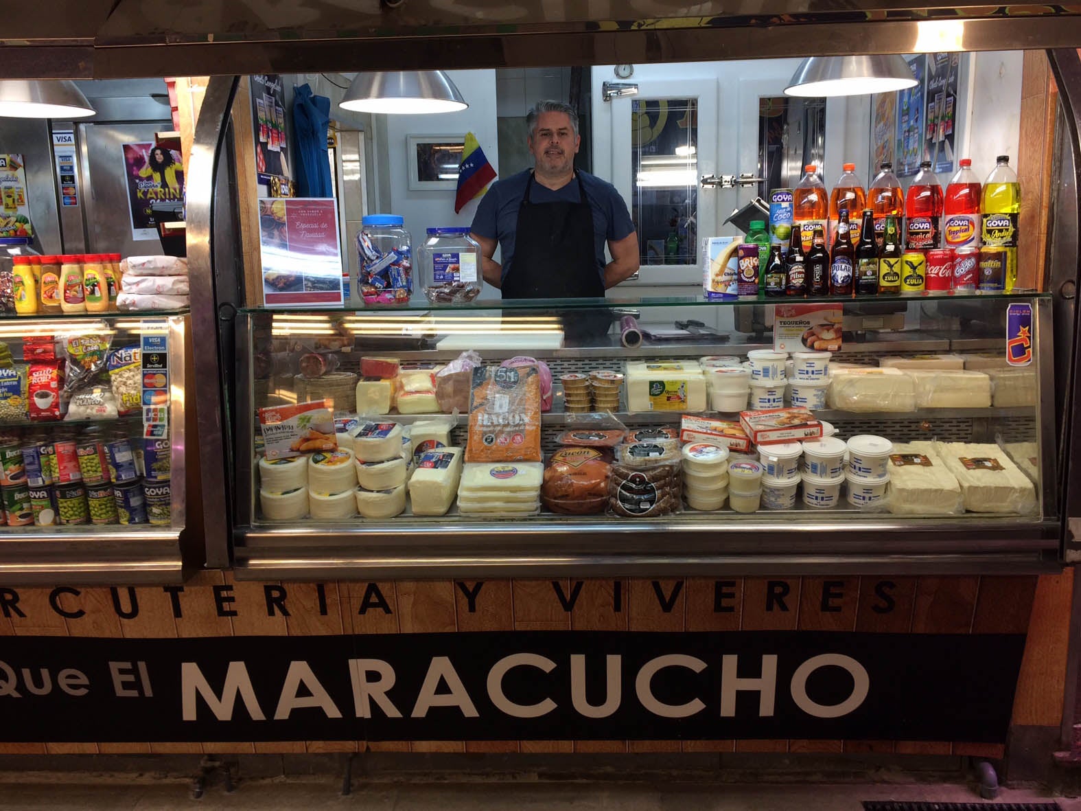 The Mercado de Maravillas market in Madrid has become one of Europe’s largest outposts for Venezuelans making the food of their home country