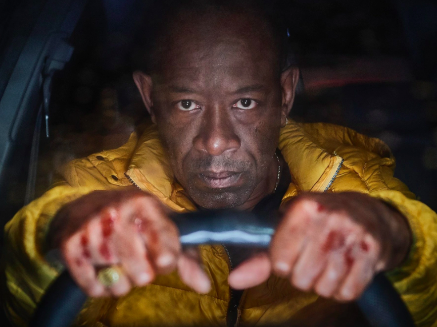 Lennie James returns as Nelly, with his trademark yellow puffa