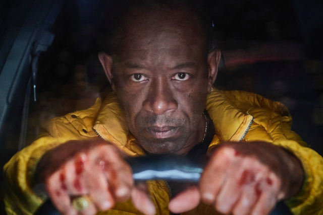 Lennie James returns as Nelly, with his trademark yellow puffa