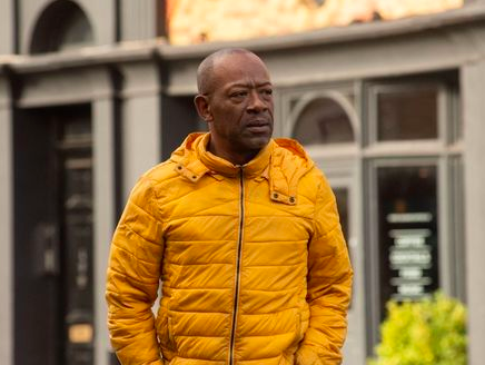 Lennie James as Nelly in ‘Save Me’, directed by Jim Loach