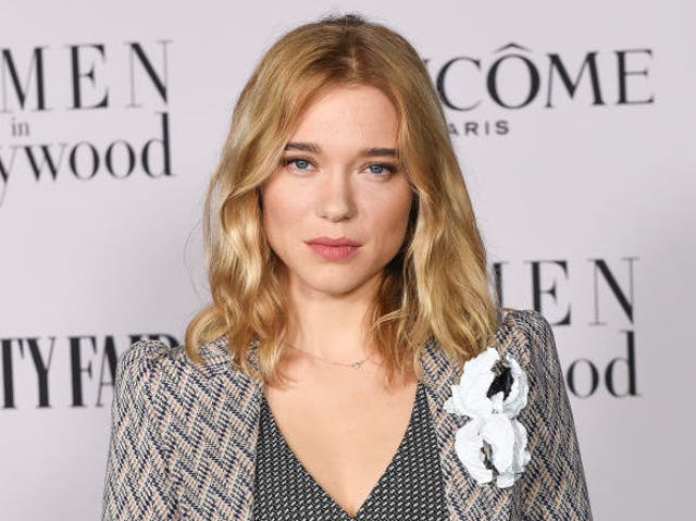 Actor Lea Seydoux attends a film event in February