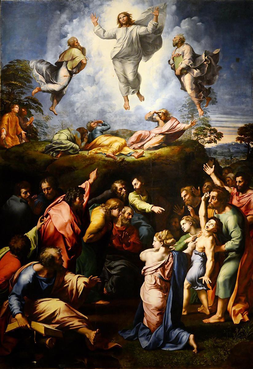 ‘The Transfiguration’, 1520, Pinacoteca, Vatican Museums