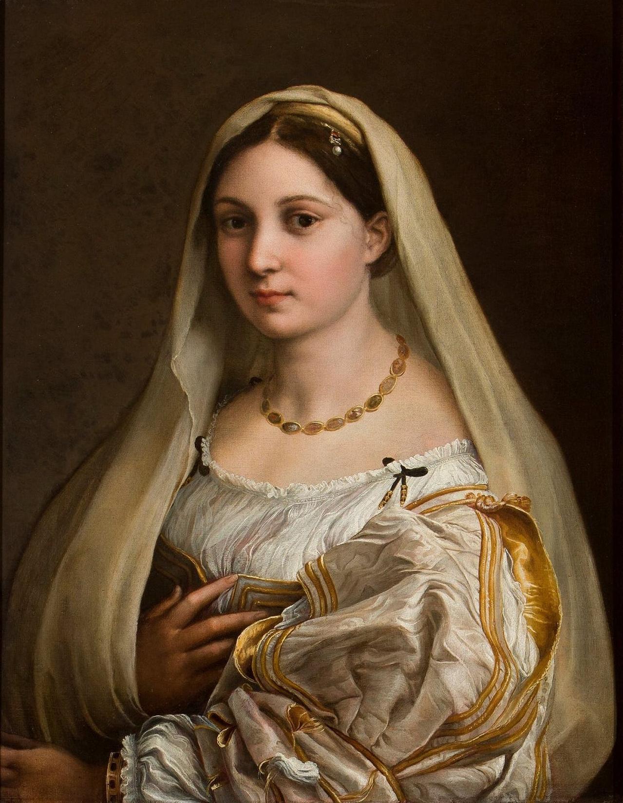 Raphael, ‘La Donna Velata’, c 1515, Galeria Palatina, Palazzo Pitti, Florence