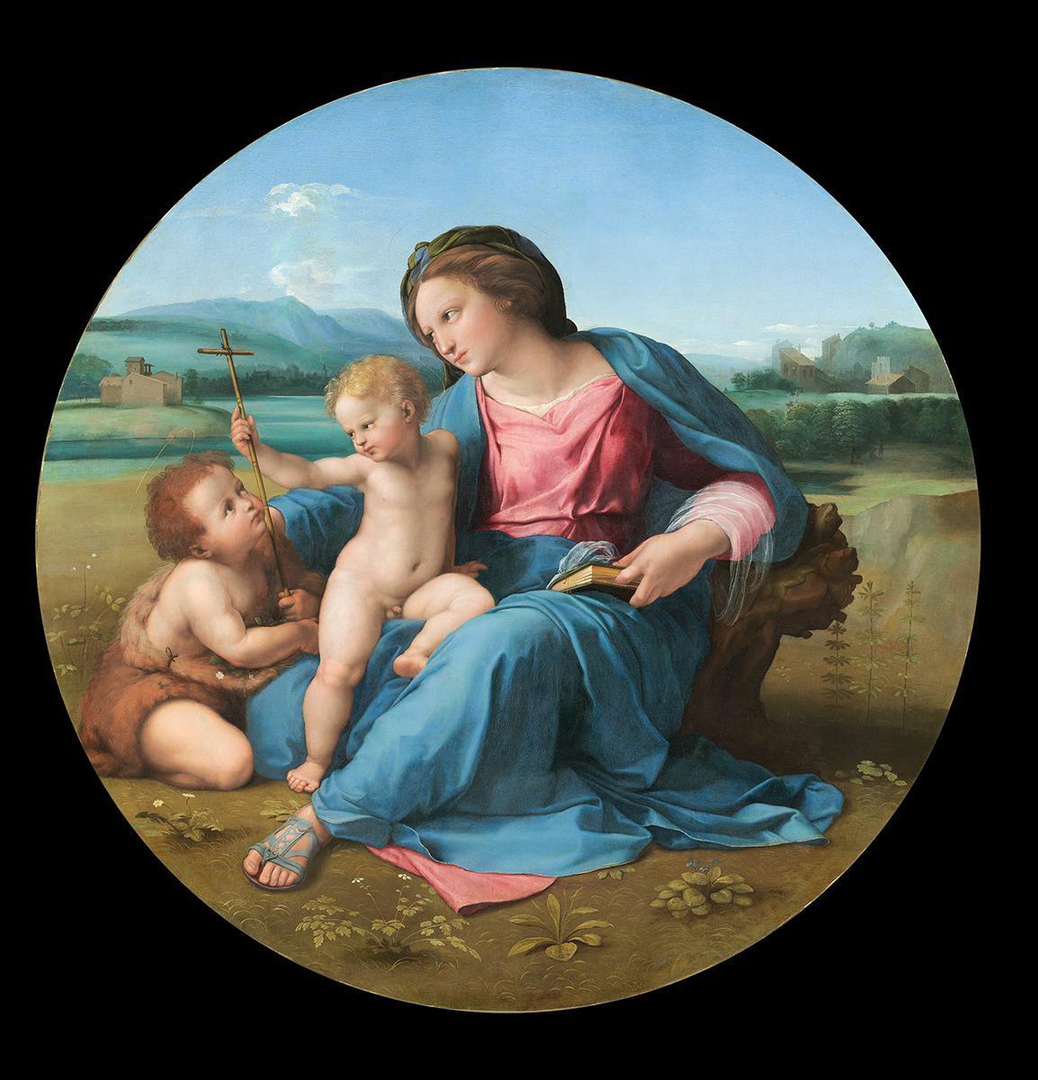 Raphael, ‘The Alba Madonna’, c 1510, National Gallery of Art, Washington