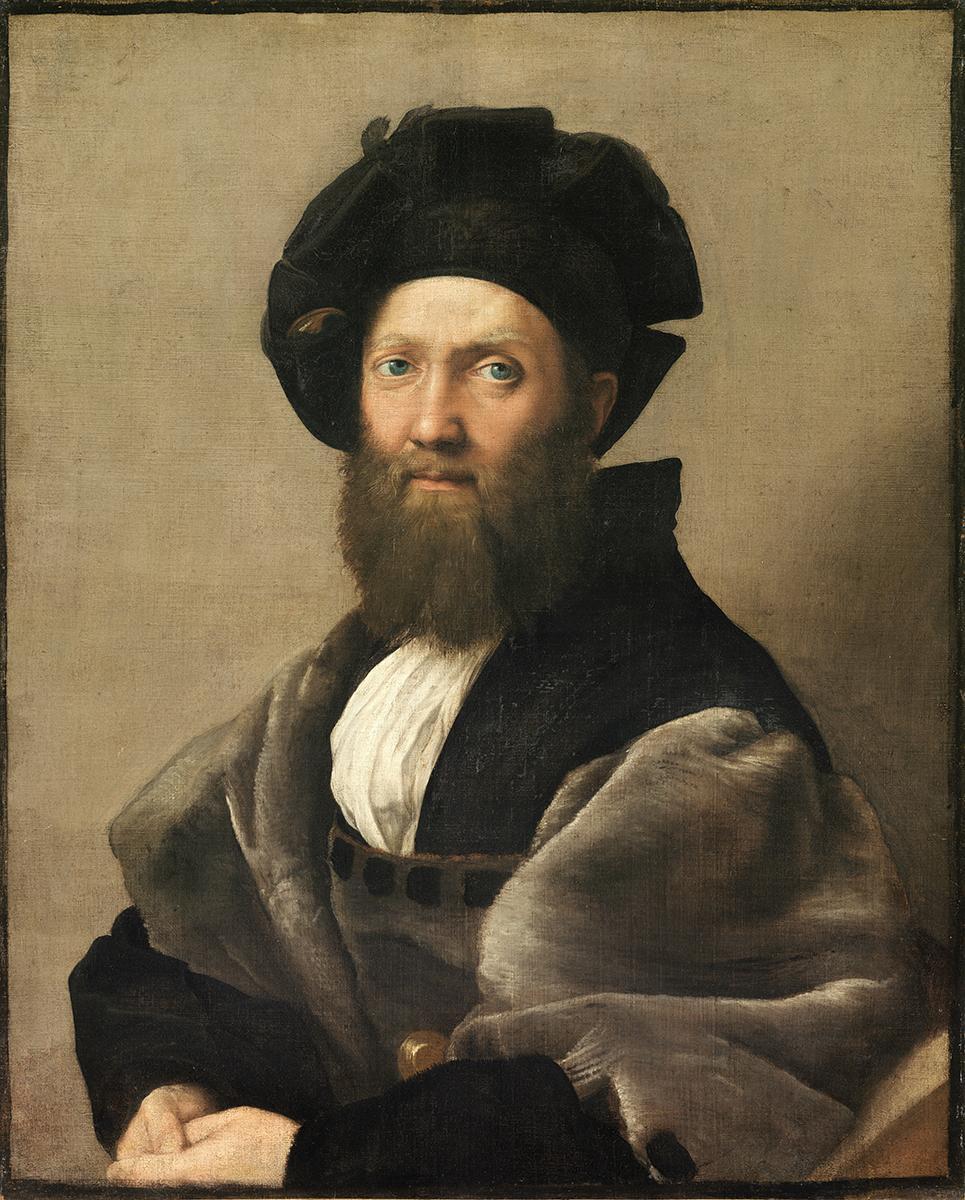 Raphael, ‘Portrait of Baldassare Castiglione’, c 1515, Louvre, Paris