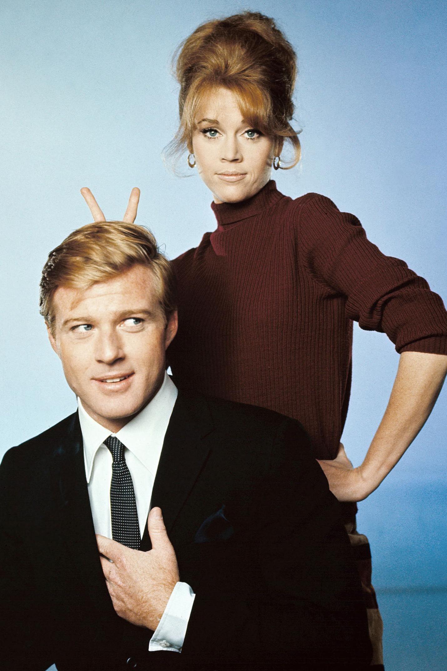 What sorcery?: Fonda and Robert Redford in ‘Barefoot in the Park’