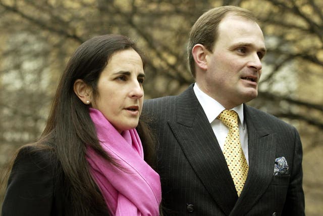 The beginning of something far darker: Diana and Charles Ingram arrive at Southwark Crown Court in 2003