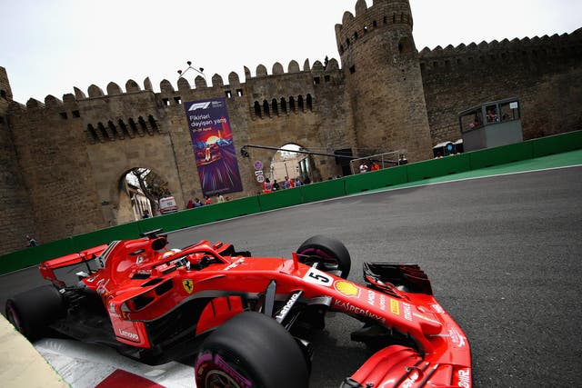 The Azerbaijan Grand Prix is waiting to be rescheduled