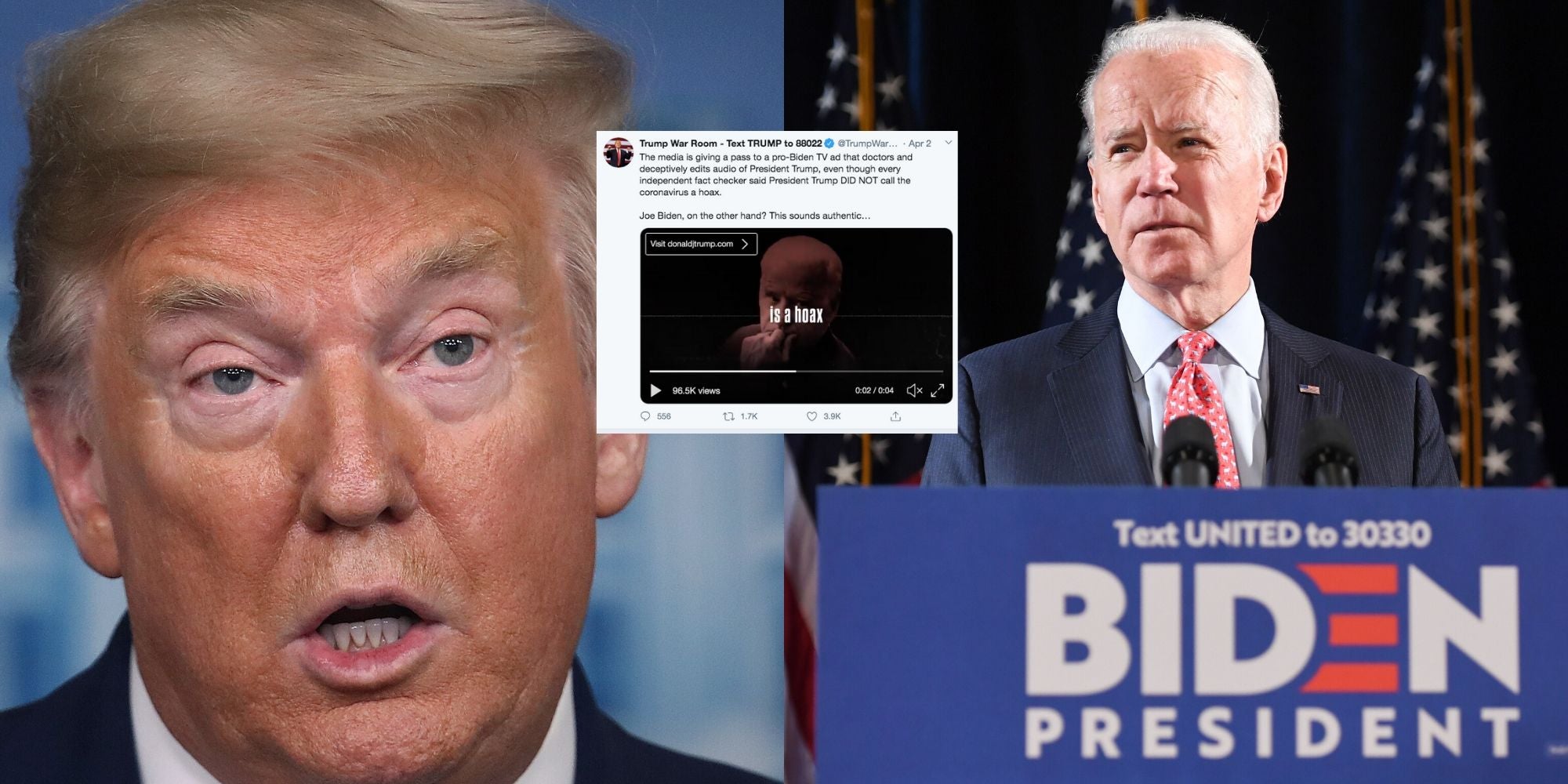 Coronavirus: Trump Campaign Shares Fake Video Of Joe Biden Calling ...