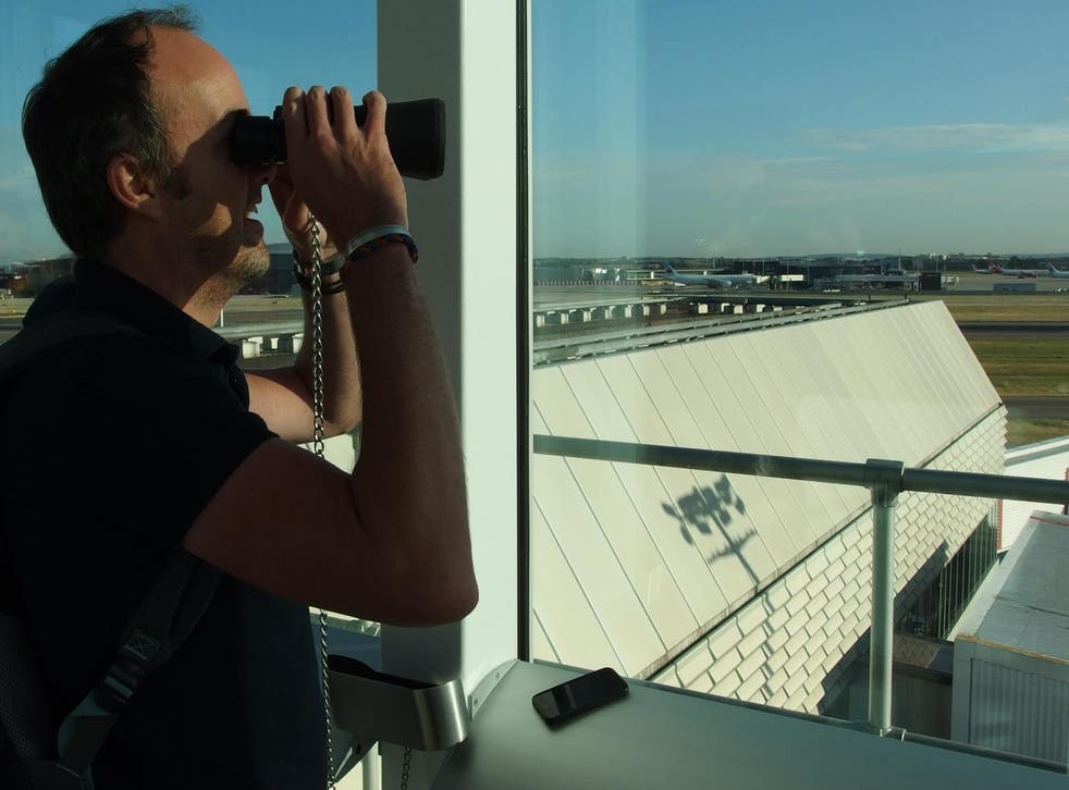 Rare sight: the viewing gallery at Heathrow Terminal 4, which is to close
