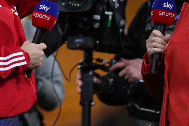 Sky Sports has previously faced criticism for pairing young women with middle-aged men