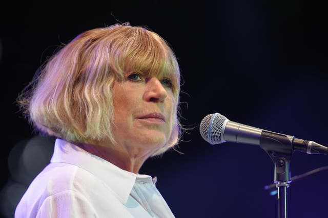 Marianne Faithfull performing in 2016