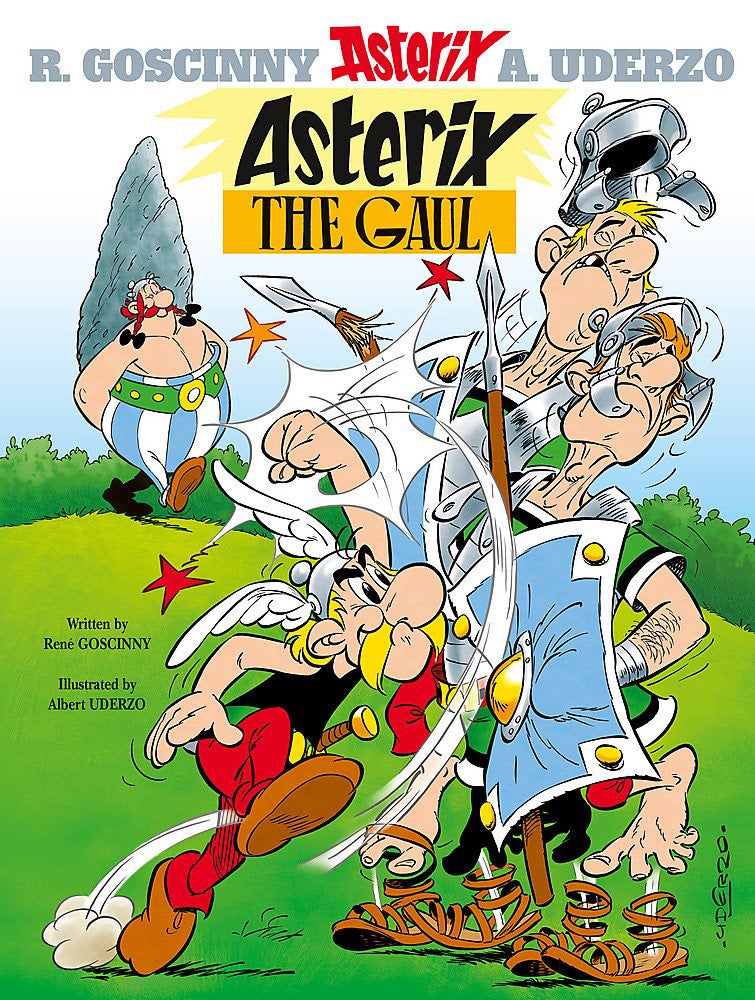 &#13;
The original book: Asterix the Gaul, published in 1960 &#13;