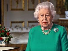 Queen tells UK ‘coronavirus will not overcome us’ in Easter message