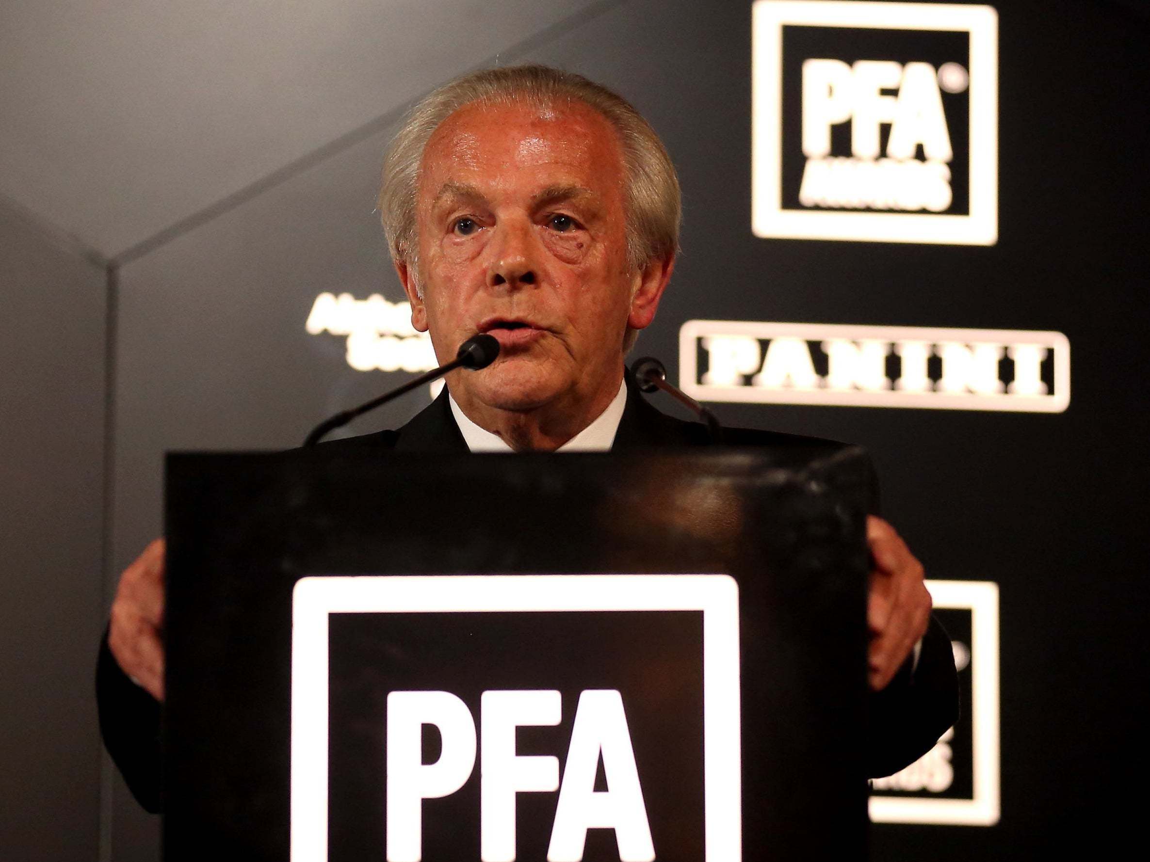 PFA chief Gordon Taylor hits out at government's 'extraordinary' decision to single out footballers