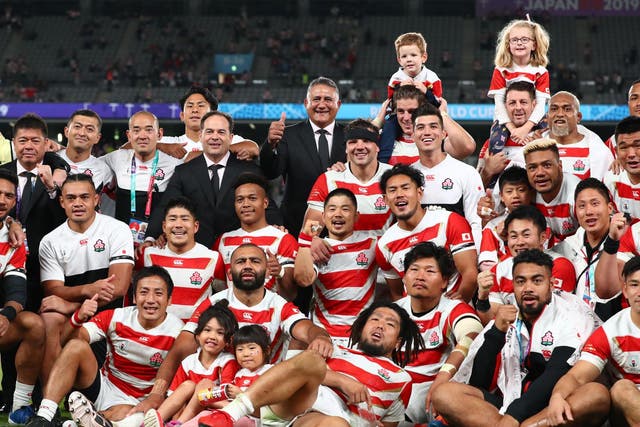 Japan reached the Rugby World Cup quarter-finals for the first time in 2019