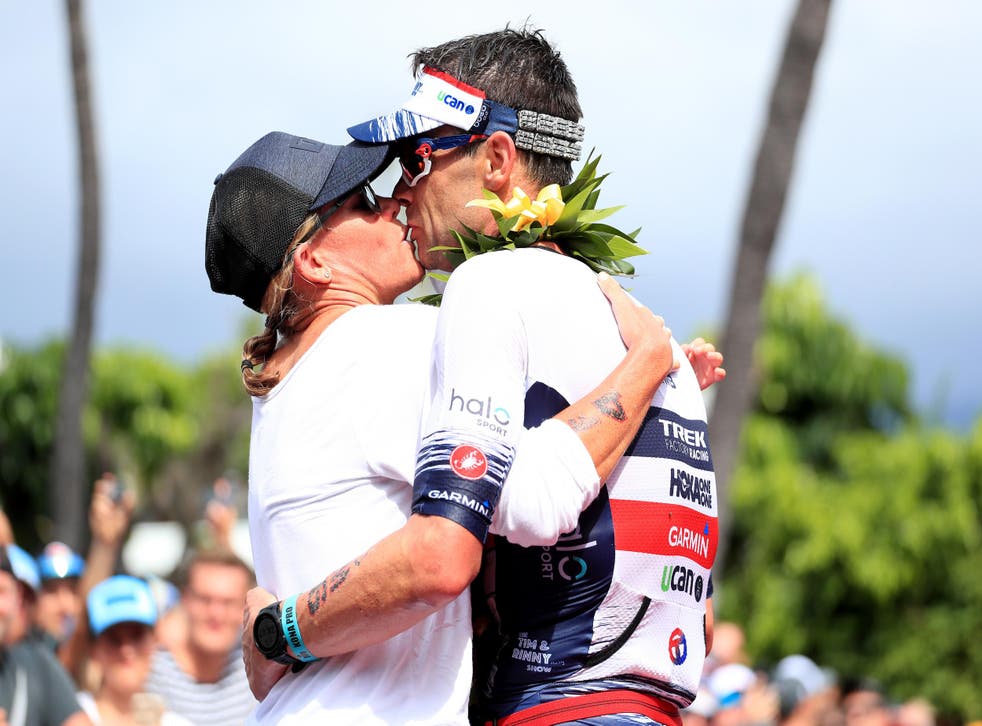 Mirinda Carfrae, a former triathlon world champion, said she wouldn't seek "retribution" over her husband's mistake