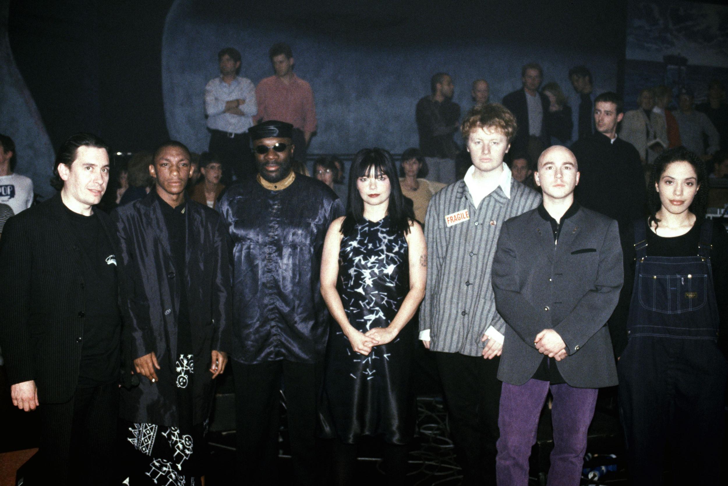 Jools Holland, Tricky, Isaac Hayes, Bjork and The Boo Radleys on The Jools Holland Show, 1995