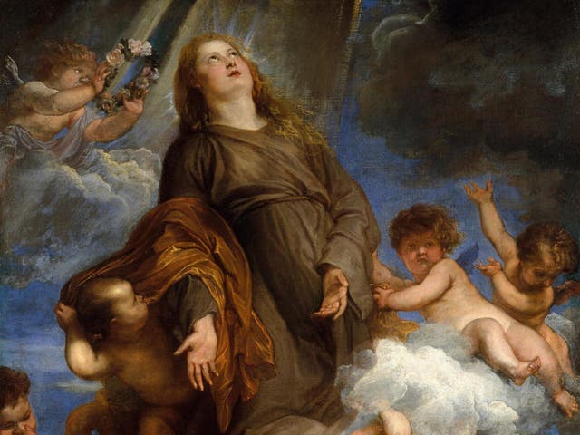‘Saint Rosalie Interceding for the Plague-stricken of Palermo’ by Anthony van Dyck