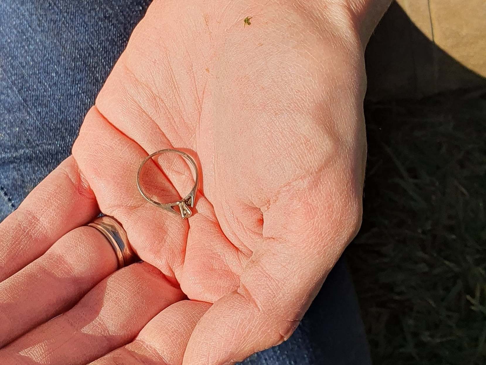 The lost ring that has since been found