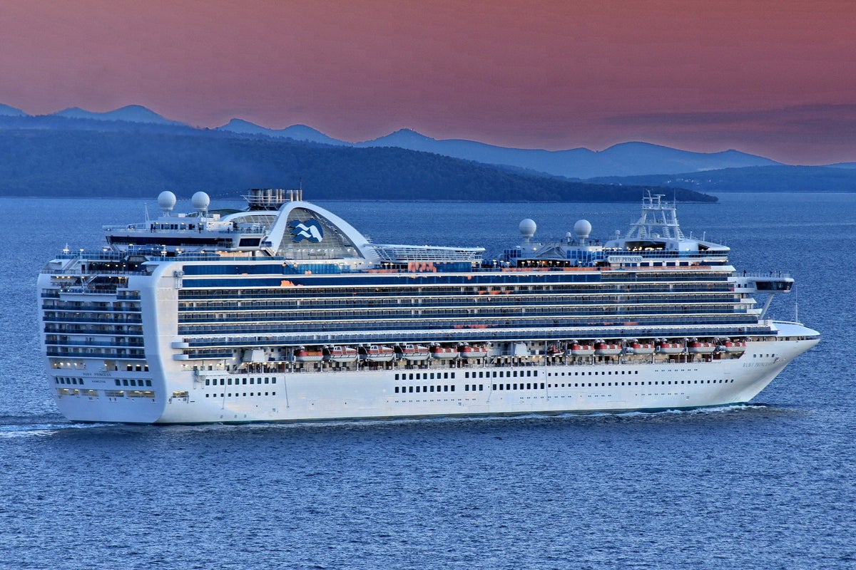 Princess Cruises gemisinde norovirüs salgını nedeniyle 125 kişi hastalandı
