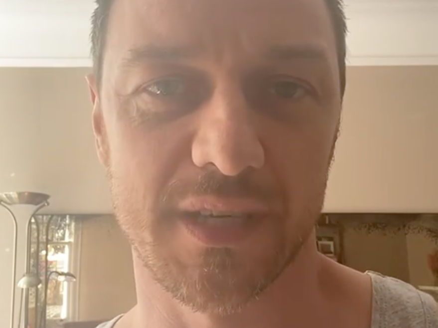 Coronavirus: James McAvoy reveals Masks for NHS Heroes campaign has raised almost &pound;1.5m