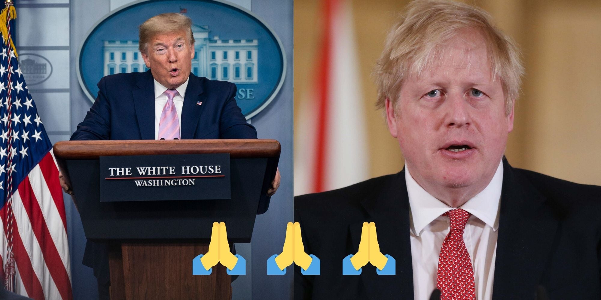 Coronavirus: Trump Claims 'all Americans Are Praying For Boris Johnson ...