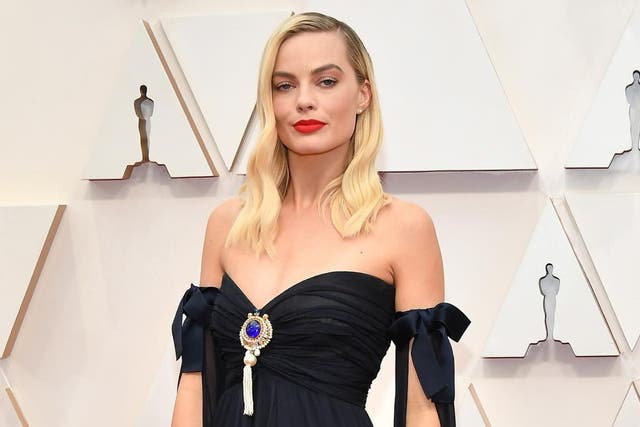 Margot Robbie at the Academy Awards on 9 February 2020.
