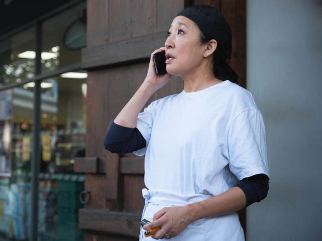 Sandra Oh in season three of 'Killing Eve'