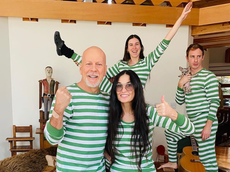 ‘Adorable’ photo of Bruce Willis and Demi Moore in matching pyjamas goes viral