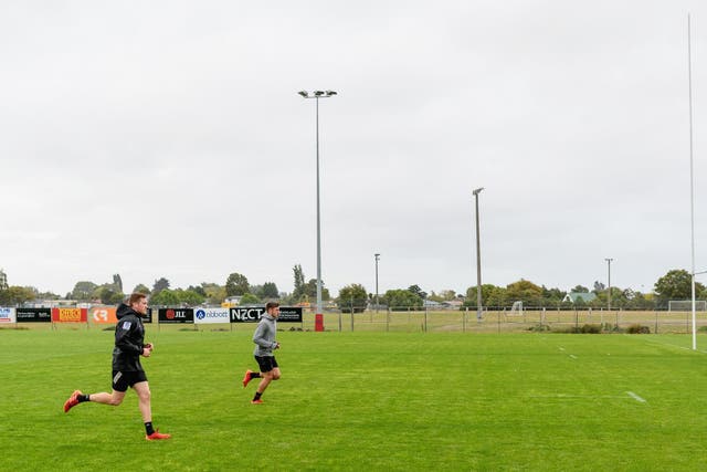 Canterbury Crusaders during training on 21 March in Christchurch