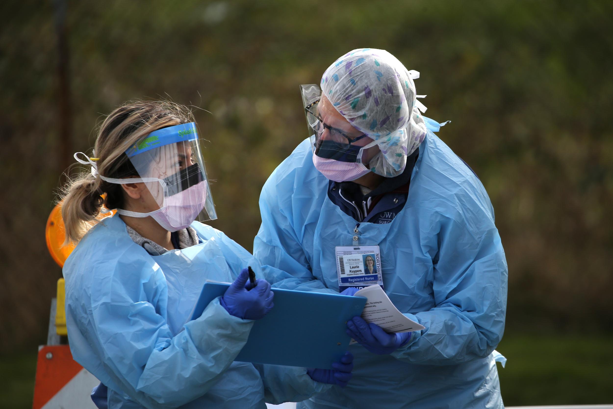 Coronavirus: Washington hospitals 'dangerously low' on protective equipment as they enter crucial two weeks