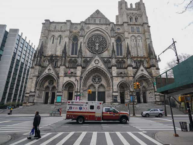 The church will become a field hospital during the coronavirus pandemic