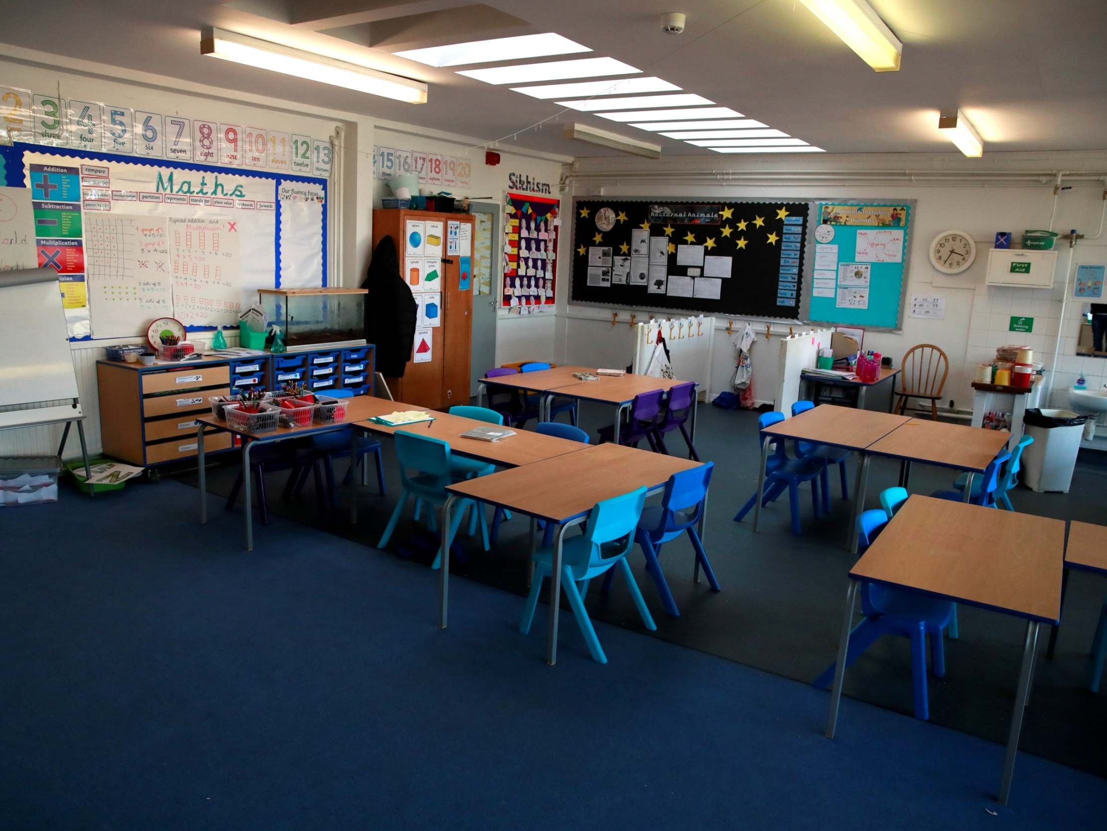 Schools could be among the first places to reopen