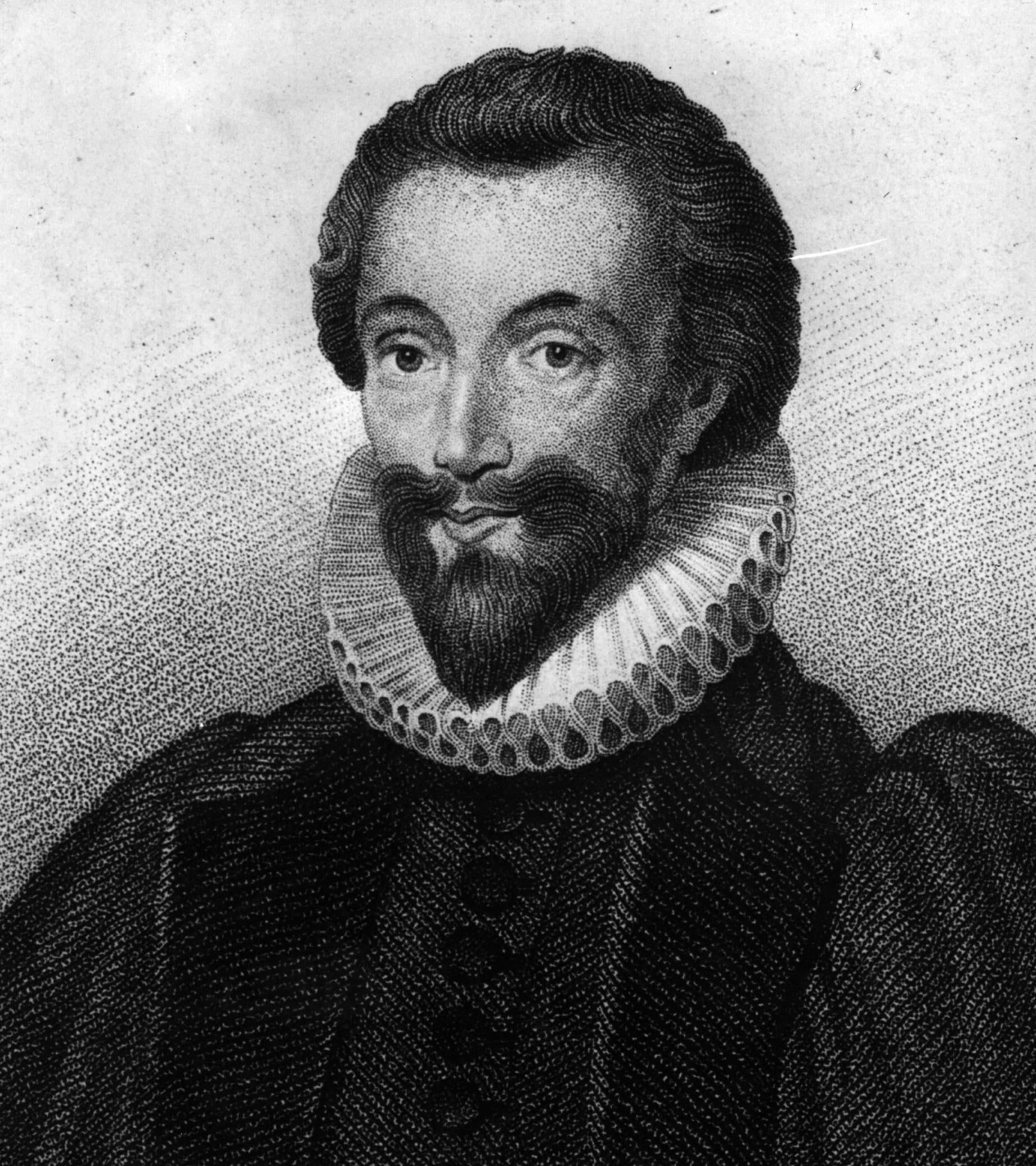 English poet John Donne, circa 1600