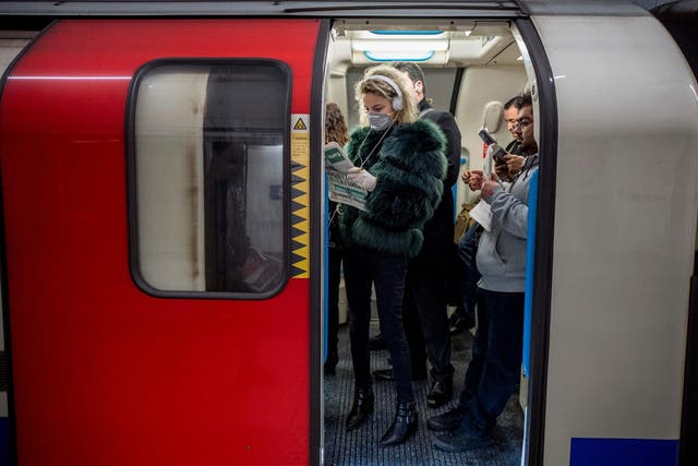 Related video: Footage shows empty tube in London during rush hour