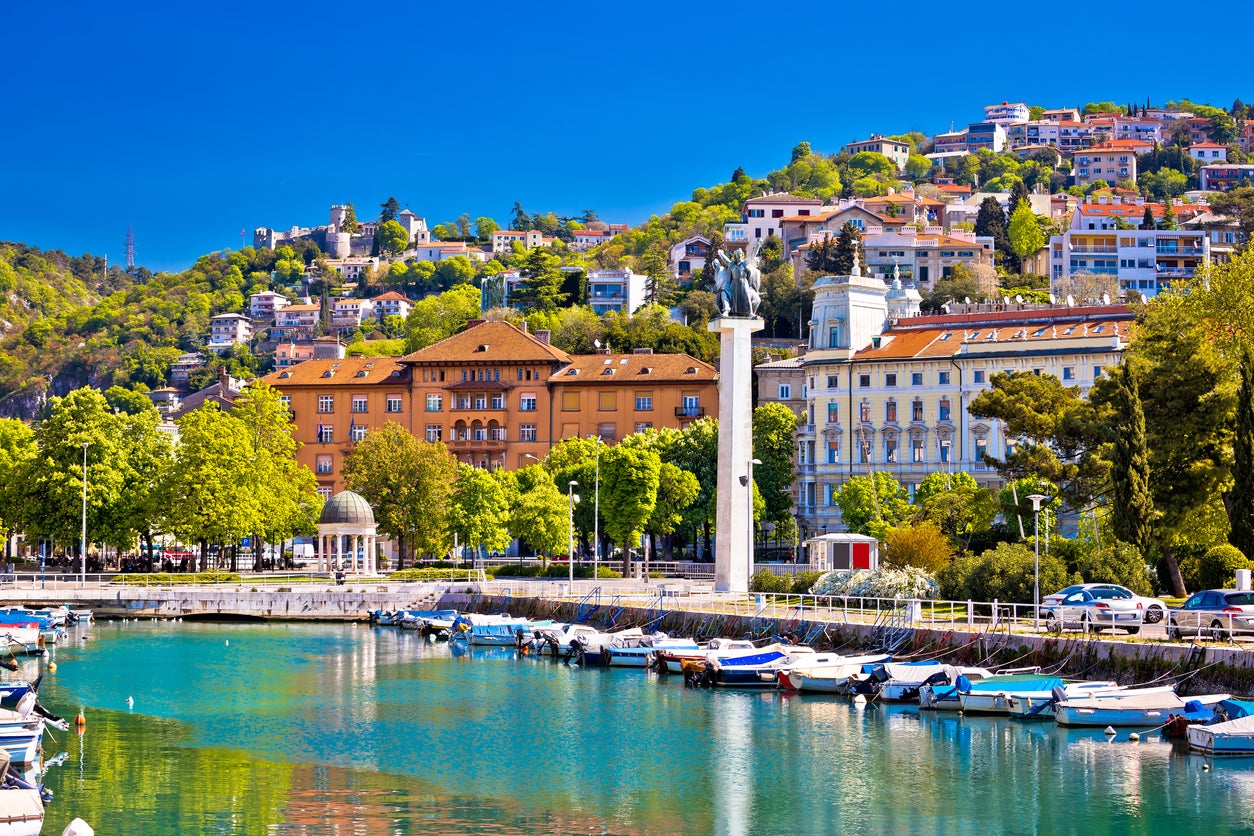 Rijeka can be reached from Prague