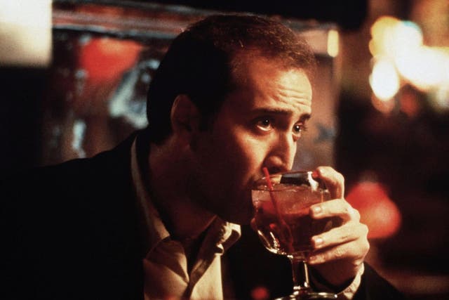 Nicolas Cage won an Academy Award for his role in alcoholism drama ‘Leaving Las Vegas’