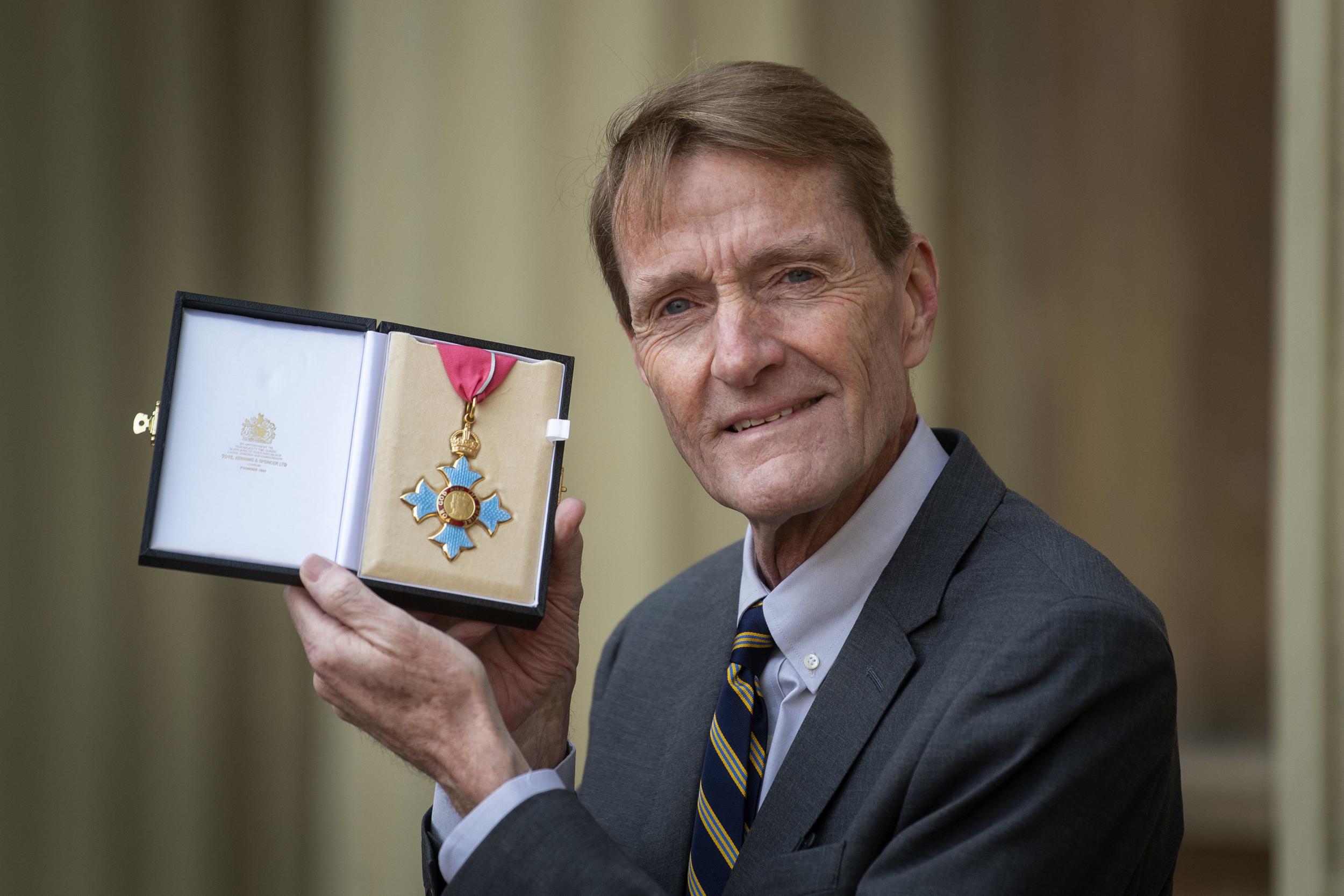 Lee Child was awarded a CBE for services to literature in February 2020 (Getty)