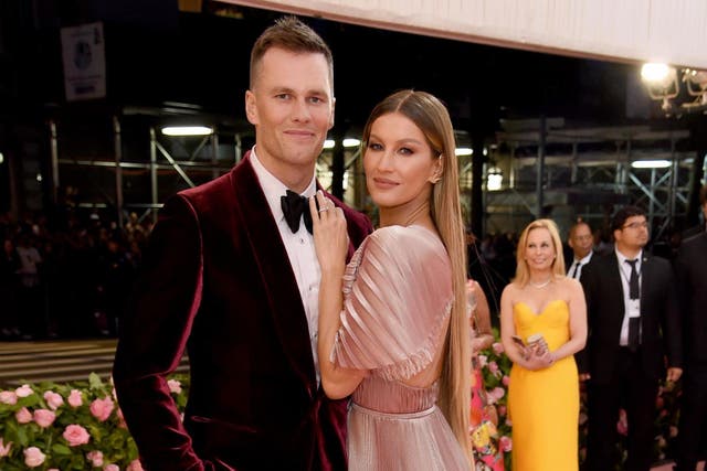 Tom Brady and Bündchen at the Met Gala on 6 May 2019 in New York City.