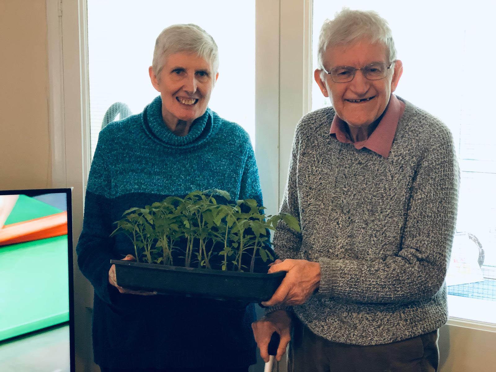 Residents in Poole, Dorset, who are part of a supported living service (Heather Sime)