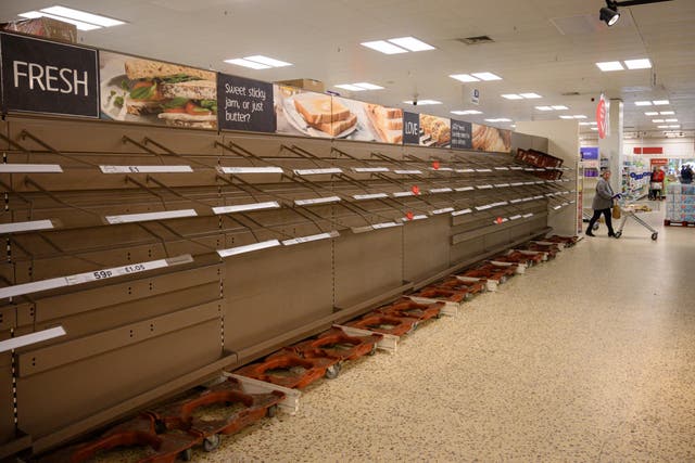 The impact of empty supermarket shelves is hitting ethinic minorities and the poor hardest 