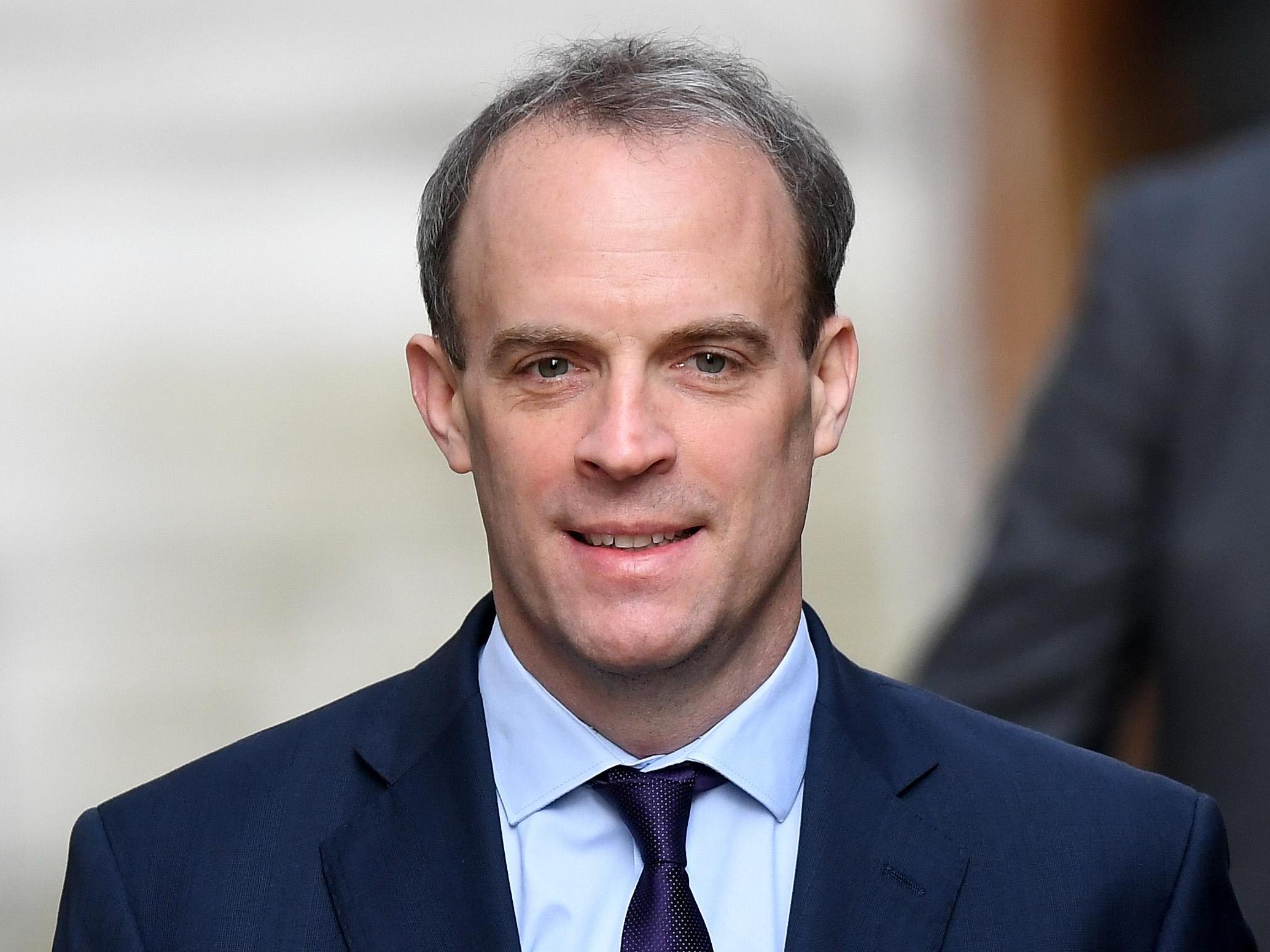 Dominic Raab was ridiculed for his BLM comments