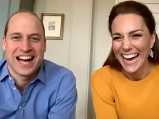Kate and William chat to children of key workers during ‘virtual’ tour