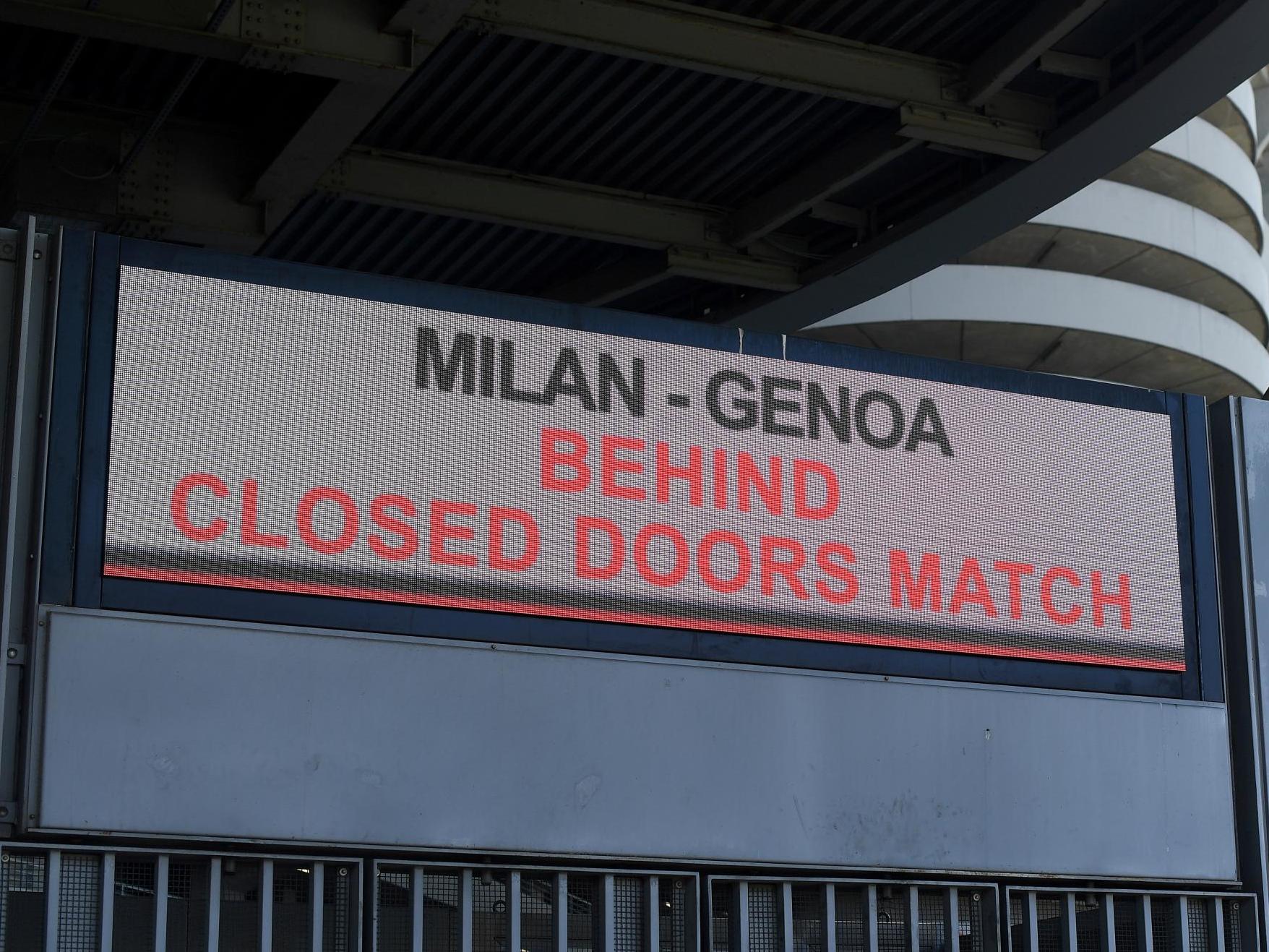 General view outside the stadium